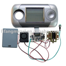 Electronic touch screen operation panel for safes lock